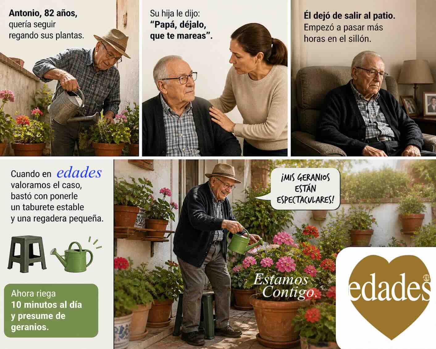 historias de personas mayores