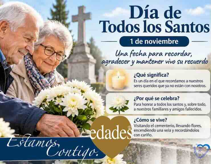 todos los santos para las personas mayores